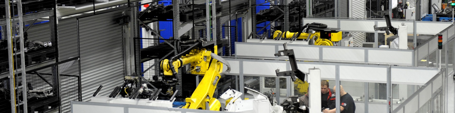 Completely automatized production lines